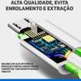 Imagem de Cabo Carregamento Celular Micro USB Kaidi Turbo Reforçado