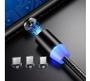 Imagem de Cabo Celular Ponta Magnética Tipo C V8 Lightning USB
