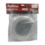 Imagem de Cabo Coaxial Flexível com Conector F RG6 10 Metros Multitoc