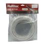Imagem de Cabo Coaxial Flexível com Conector F RG6 25 Metros Multitoc