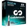 Imagem de Cabo Coaxial Rge 06 60 Por Cento Br Rl Cabletech - 100 M