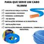 Imagem de Cabo Com Revestimento Em Pvc Fio Original 10,0mm 80 Metros