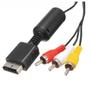 Imagem de Cabo Componente RCA AV Áudio Vídeo compatível com Vídeo Game Playstation Ps2 Ps3