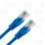 Imagem de Cabo Conector de Rede Xcell RJ45 Macho 3 Metros Azul