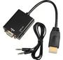 Imagem de Cabo Conversor Adaptador De Hdmi Para Vga Com Áudio HdmiVga00