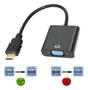Imagem de Cabo Conversor Adaptador De Hdmi Para Vga Com Áudio HdmiVga00