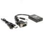 Imagem de Cabo conversor  adaptador vga para hdmi com áudio e video