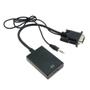 Imagem de Cabo conversor  adaptador vga para hdmi com áudio e video