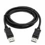 Imagem de Cabo Conversor Adptador Displayport 1.2 4k 1.5m Blindado Cabo Dp X Dp Sem Trava