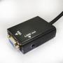 Imagem de Cabo conversor HDMI macho para vga HDB15 fêmea co01