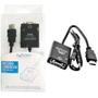 Imagem de Cabo Conversor Hdmi para VGA Fêmea com Áudio Exbom CC-HVA100