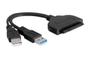 Imagem de Cabo Conversor Usb 2.0 E 3.0 Para Hd Notebook Sata 3.0