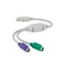 Imagem de Cabo Conversor Usb A Macho Para 2 Ps2 Femea-teclado/mouse