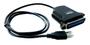Imagem de Cabo Conversor Usb Paralelo Db36 Lpt Impressora Lx300 36 Pin