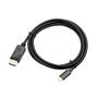 Imagem de Cabo Conversor USB Tipo C para DisplayPort - 1,8 metros - (USB-C M X DisplayPort M)