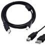 Imagem de Cabo Da Impressora Usb Universal Reforçado 1,8 Metros Para Notebook Computador LE902