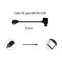 Imagem de Cabo Dados Rc Quadrado Para Micro Usb Controle Drones Dji