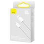 Imagem de Cabo Dados Tipo C 2M 100W QC CALD000702 Baseus Branco