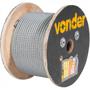 Imagem de Cabo de aço galvanizado alma de fibra 95 mm - 3/8" 6 x 19S Vonder