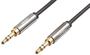 Imagem de Cabo de Áudio Amazon Basics 3,5mm (1,2m) - Pacote com 2 Unidades