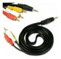 Imagem de Cabo De Audio Video P2 3.5mm X 3 Rca Macho 1,5 Metros