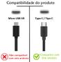 Imagem de Cabo de Carregamento e Dados Tipo C para Celular It blue