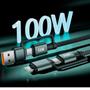 Imagem de Cabo De Carregamento Transferência De Dados FAM FCA-2205 USB C USB A Lightning E 4 Em 1 1.2M Preto