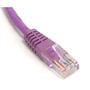 Imagem de Cabo de conexão StarTech.com Cat 5e UTP 25 pés moldado em roxo