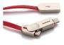 Imagem de Cabo De Dado Rápida Compatível iPhone e Micro USB 2 em 1