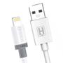 Imagem de Cabo De Dados e Carregamento 1,20 METROS Compatível Iphone 11 12 13 14 Pro Max USB / Lightning Turbo 4.0 Hrebos HS-70