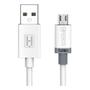 Imagem de Cabo De Dados e Carregamento 1,20 METROS Compatível Samsung Xiaomi Motorola USB / Micro USB V8 Turbo 4.0 Hrebos HS-68