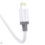 Imagem de Cabo De Dados e Carregamento 2 METROS Compatível Iphone 11 12 13 14  Pro Max USB / Lightning Turbo 4.0 Hrebos HS-73