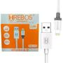 Imagem de Cabo De Dados e Carregamento 2 METROS Compatível Iphone 11 12 13 14  Pro Max USB / Lightning Turbo 4.0 Hrebos HS-73