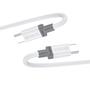 Imagem de Cabo De Dados e Carregamento 2 METROS Compatível Iphone 15 / 15 Pro Max USB-C / USB-C TYPE C Turbo 4.0 Hrebos CB-353C