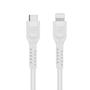 Imagem de Cabo de dados Lightning/USB Type-C - Pvc Reforçado 1,2m - GSHIELD - W4L3G9TS8 (Branco)