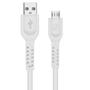 Imagem de Cabo de dados Micro USB V8 - Pvc Reforçado 1,2m - GSHIELD - EC4VHW7WJ (Branco)