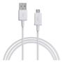 Imagem de CABO DE DADOS ORIGNAL SAMSUNG 15 WATTS USB-MICRO BRANCO 80cm