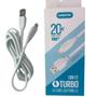 Imagem de Cabo de Dados p/Lightning 1M 20W QC Kimaster CB612L