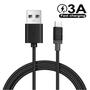 Imagem de Cabo de Dados TYPE-C Original Ztd Turbo Compativel Para Moto Z, Z Play e Z Force 2mts USBC2MPT