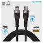 Imagem de Cabo de Dados Type C x Lightning PD 20W - Cabo Trançado Reforçado Turbo