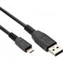 Imagem de Cabo de Dados USB 2.0 a Macho X Micro USB Macho 1,5M CBUS0001 Preto STORM