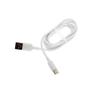 Imagem de Cabo De Dados Usb-C Kingo Branco 1M 2.1A Para Galaxy A20/A30