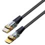 Imagem de Cabo de Dados USB-C p/Lightning 1,2M 30W QC Kimaster CB827L Preto