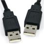 Imagem de Cabo de Dados USB Macho x USB Macho 2 Metros Reforçado Preto