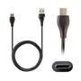 Imagem de Cabo de Dados USB Tipo C 1 m Carregador Rápido 2.4A  Exbom - Megga 25