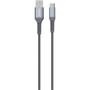 Imagem de Cabo de dados usb tipo-c nylon trancado 1,25m cinza philips dlc4543a/11