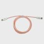 Imagem de Cabo de dados usb tipo-c para usb tipo-c 1m candy 30w ce206 rosa oex