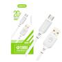 Imagem de Cabo de Dados V8 1M QC 20W Kimaster CB603 Micro USB