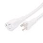 Imagem de Cabo de Extensão Amazon Basics - 13A 125V - 1m - 2 Unidades - Branco