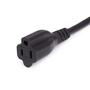 Imagem de Cabo de Extensão Amazon Basics 1,8m (13A 125V) - Preto - Uso Interno